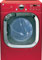 LG DLG2602R Wild Cherry Red XL Load Capacity Gas Dryer