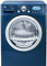 LG Navy XL Capacity Gas Steam Dryer