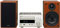 Denon D-M37 Silver CD/AM/FM Micro System