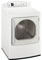 GE White High-Efficiency Gas Dryer