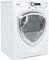 GE Profile White Colossal Capacity Gas Dryer