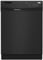 Whirlpool DU1010 Black 24" Tall Tub Built-In Dishwasher