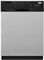 Whirlpool DU1010 Universal Silver 24" Tall Tub Built-In Dishwasher