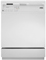 Whirlpool DU930PWS White 24" Built-In Dishwasher