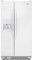 Whirlpool White Side-By-Side Refrigerator
