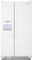 Whirlpool White Side-By-Side Refrigerator