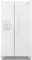 Whirlpool White Side-By-Side Refrigerator