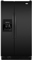 Whirlpool ED5DHEXWB Black Side-By-Side Refrigerator