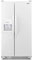 Whirlpool White Side-By-Side Refrigerator