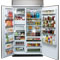 Dacor Epicure Stainless Steel 48" Built In Side By Side Refrigerator With Dispenser