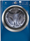 Electrolux  Mediterranean Blue Front Load Washer