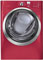 Electrolux Red Hot Red Electric Front Load Dryer