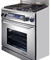 Dacor Epicure 30" Slide-In Dual-Fuel Stainless Steel Range