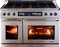 Dacor Epicure 48" Free-Standing Stainless Steel Dual-Fuel Range