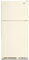 Whirlpool Bisque Top-Freezer Refrigerator