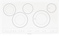 Electrolux 36" White Induction Hybrid Cooktop
