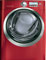 Electrolux EWMED65IRR Red Hot Red Gas Steam Dryer 