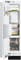 Miele 18" Fully-Integrated Stainless Steel All Freezer