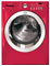 Frigidaire FAFW3577K Red Affinity 3.5 Cu. Ft. Front Load Washer