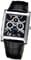 Frederique Constant Moonphase Carree Black Dial Mens Watch