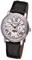 Frederique Constant Persuasion Business Timer White Dial Mens Watch