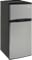Avanti Frost Free Refrigerator/Freezer In Black With Platinum Door Finish