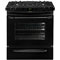 Frigidaire 30" Black Slide-In Gas Range