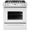 Frigidaire 30" White Slide-In Gas Range