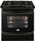 Frigidaire Gallery Premier Series 30" FGDS3065KB Black Slide-In Dual-Fuel Range