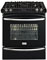 Frigidaire Gallery Premier Series 30" FGDS3075KB Black Slide-In Dual-Fuel Range