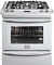 Frigidaire Gallery Premier Series 30" FGDS3075KW White Slide-In Dual-Fuel Range