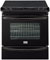 Frigidaire Gallery 30" Slide In Electric Range In Black