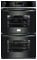 Frigidaire Gallery Series 30" Black Double Electric Wall Oven