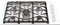 Frigidaire Gallery Series 36" FGGC3645KW White Gas Cooktop