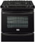 Frigidaire Gallery 30" Slide In Gas Range In Black