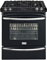 Frigidaire Gallery Premier 30" Slide In Gas Range In Black