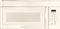 Frigidaire FMV152KQ Bisque Over-The-Range Microwave