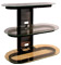 Bello Black Flat Panel TV Stand