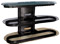 Bello Black Flat Panel TV Stand