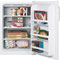 GE White Manual Defrost Upright Freezer