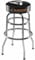 Gladiator Garageworks Black Finish Stool With Chrome Legs