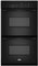 Whirlpool 30" Black Built-In Double Electric Oven