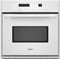 Whirlpool 27" GBS279PVQ White Built-In Single Electric Oven
