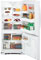 GE White Bottom-Freezer Refrigerator
