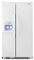 Whirlpool White Side By Side Refrigerator