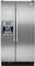 Whirlpool Gold Monochromatic Satina Side-By-Side Refrigerator