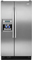 Whirlpool Gold Monochromatic Stainless Steel Side-By-Side Refrigerator