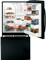 GE Black Bottom-Freezer Refrigerator