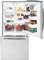 GE Clean Steel Bottom-Freezer Refrigerator
