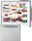GE Clean Steel Bottom-Freezer Refrigerator